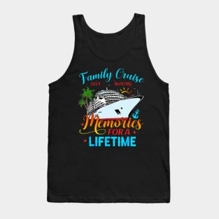 Family Cruise 2024 Making Memories For A Lifetime Beach Tank Top